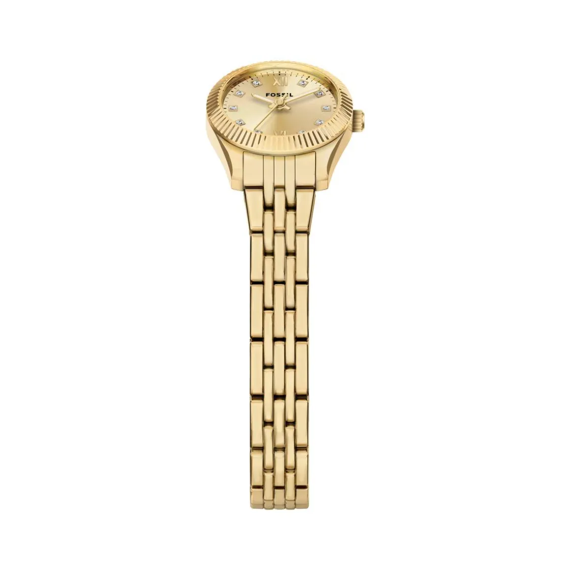 Montre FOSSIL scarlette femme bracelet acier inoxydable doré