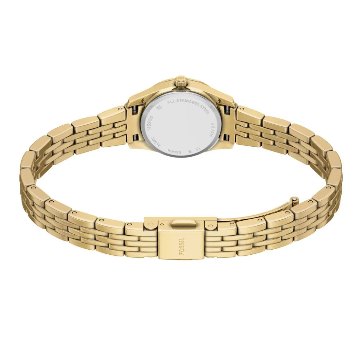 Montre FOSSIL scarlette femme bracelet acier inoxydable doré