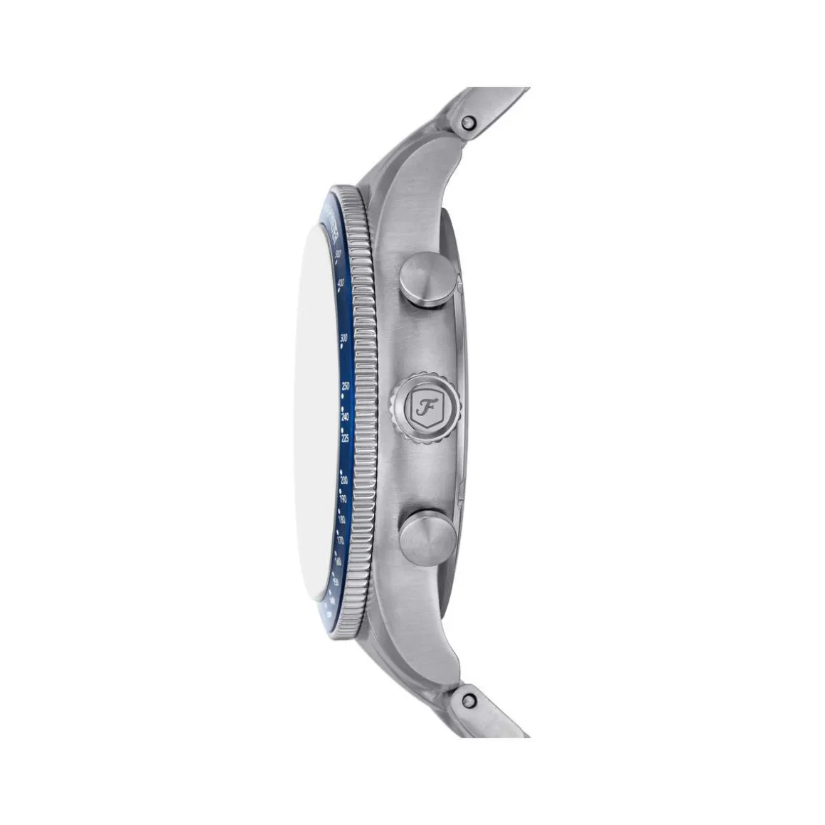 Montre FOSSIL sport tourer homme bracelet acier inoxydable argent
