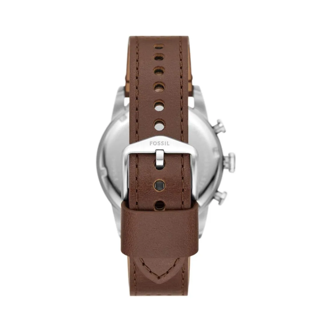 Montre FOSSIL sport tourer homme bracelet cuir marron