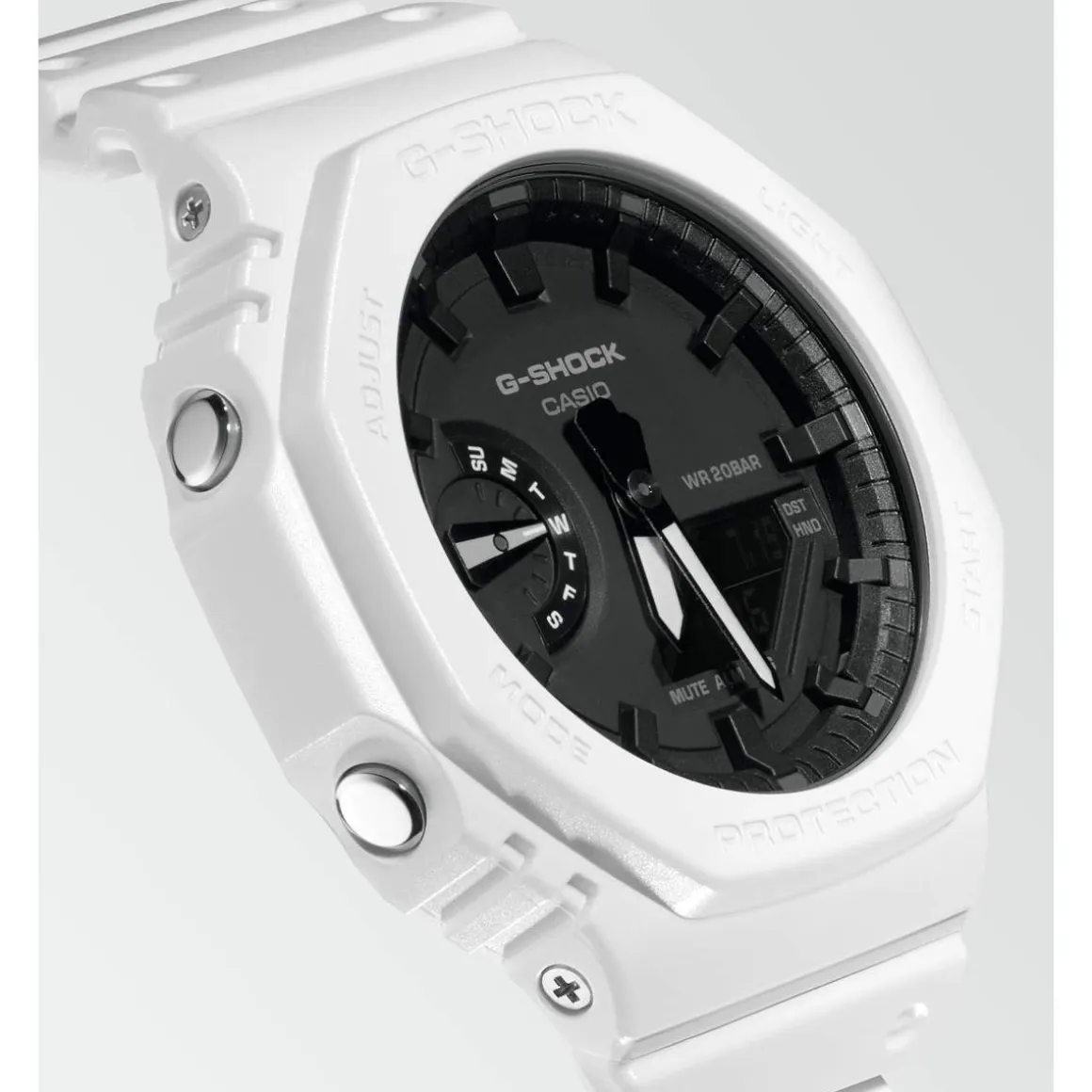 Montre G-SHOCK classic homme bracelet resine blanche
