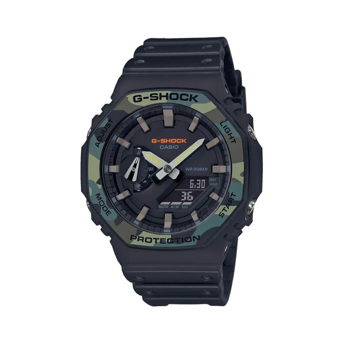 Montre G-SHOCK Classic homme résine bracelet résine noire