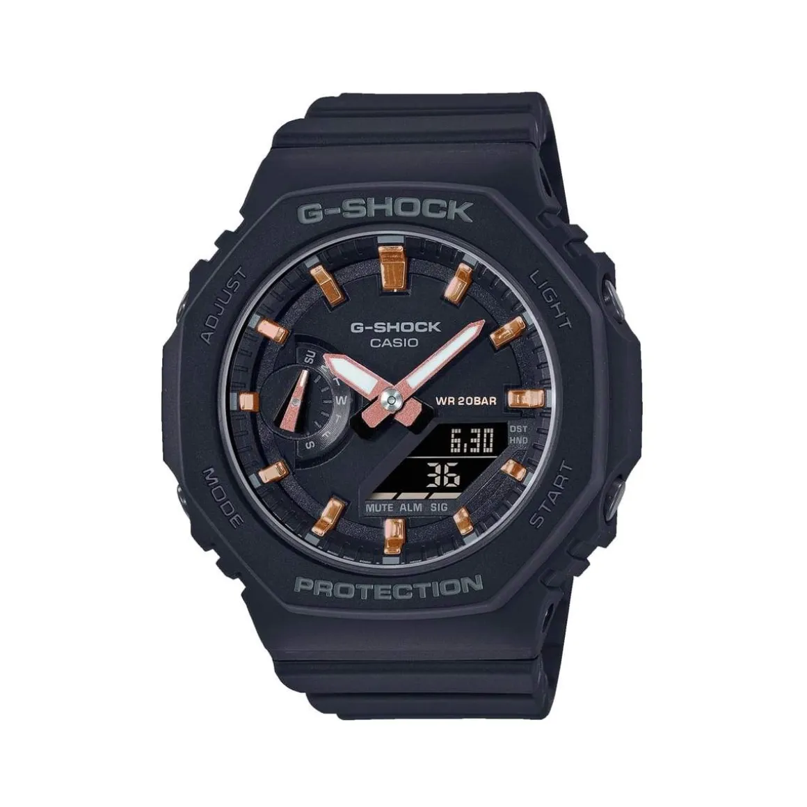 Montre G-SHOCK femme bracelet résine noire