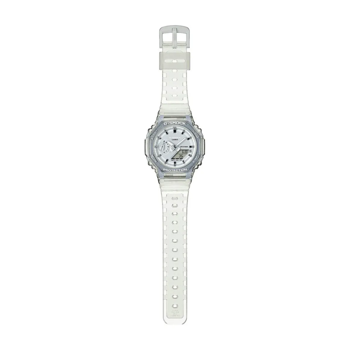 Montre G-SHOCK femme bracelet résine blanc