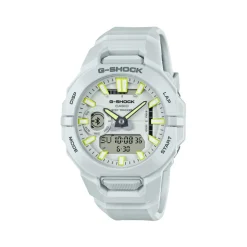 Montre G-SHOCK G-squad homme cadran blanc bracelet resine blanc