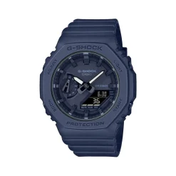 Montre G-SHOCK homme acier bleu bracelet résine bleu fonce