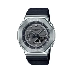 Montre G-SHOCK homme acier bracelet résine noire