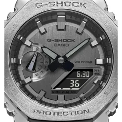 Montre G-SHOCK homme acier bracelet résine noire