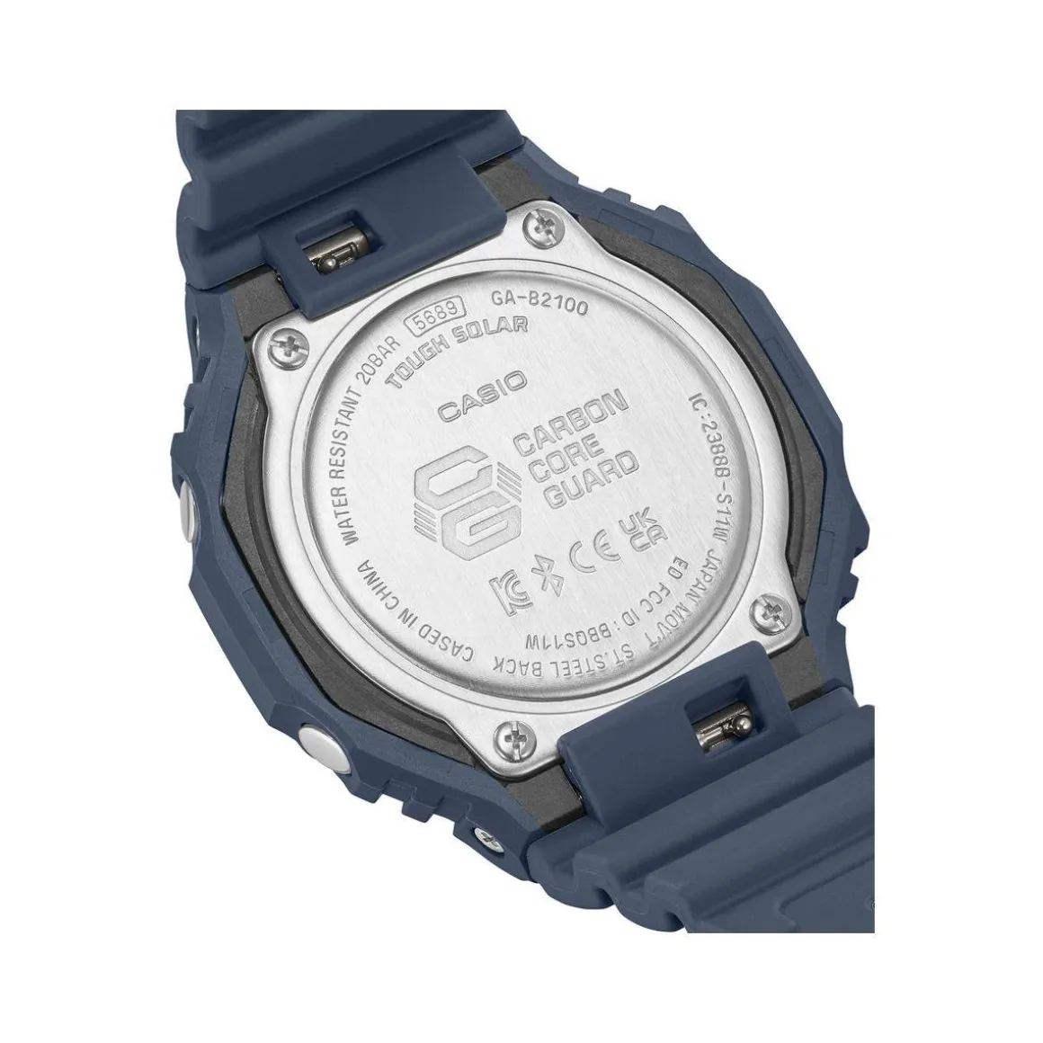 Montre G-SHOCK homme bracelet résine bleue