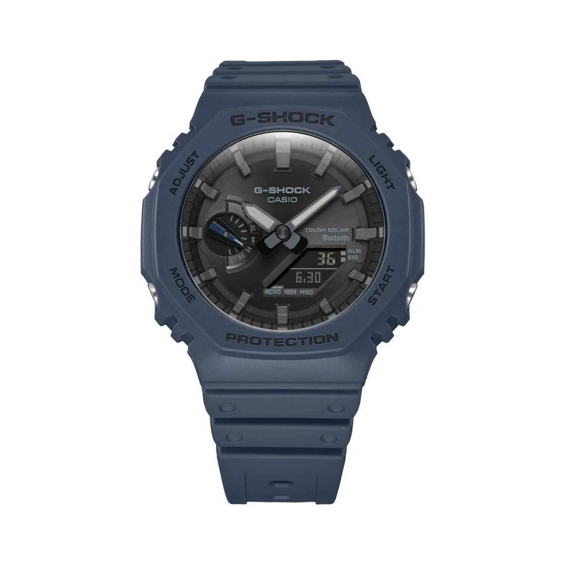 Montre G-SHOCK homme bracelet résine bleue