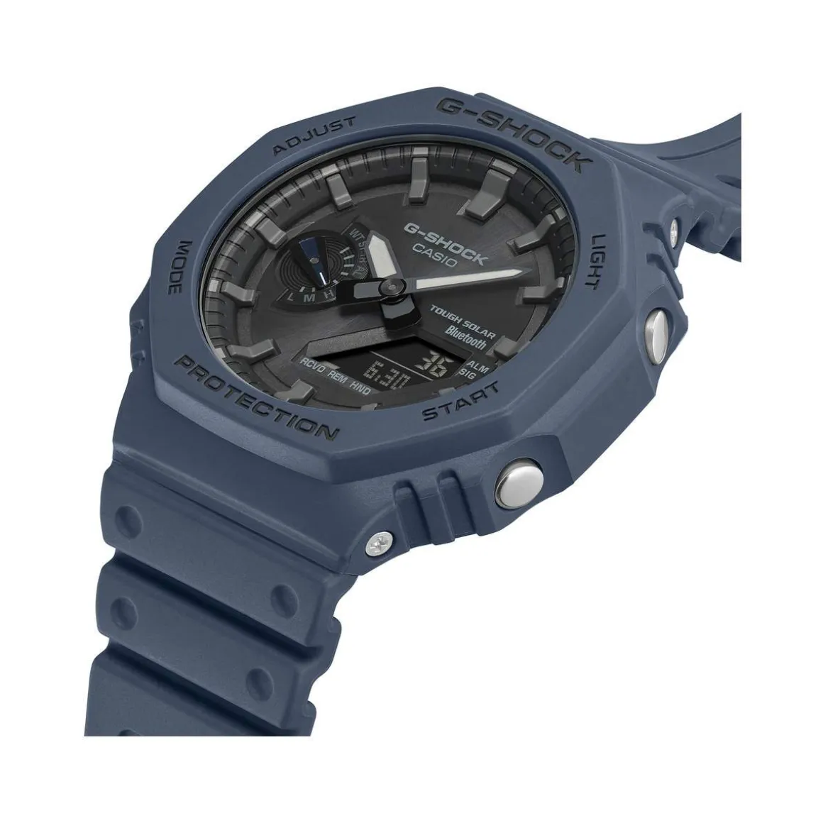 Montre G-SHOCK homme bracelet résine bleue