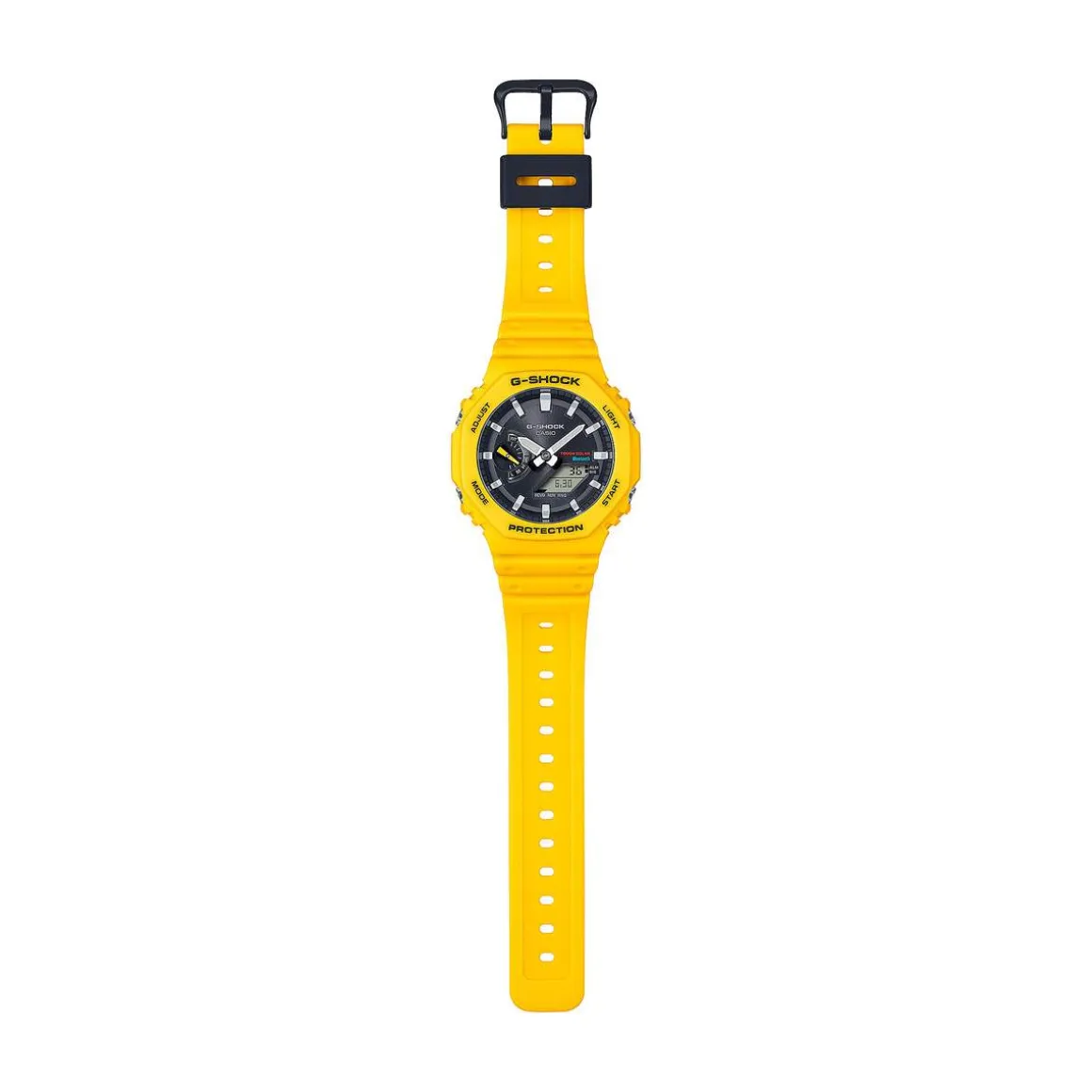 Montre G-SHOCK homme bracelet résine jaune