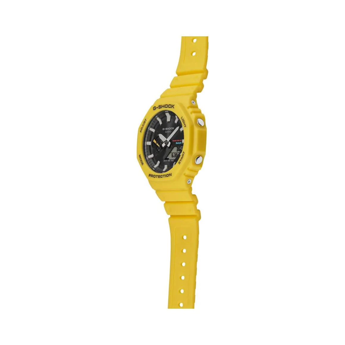 Montre G-SHOCK homme bracelet résine jaune