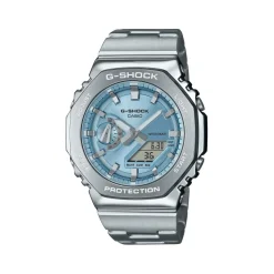Montre G-SHOCK homme bracelet acier inoxydable argent