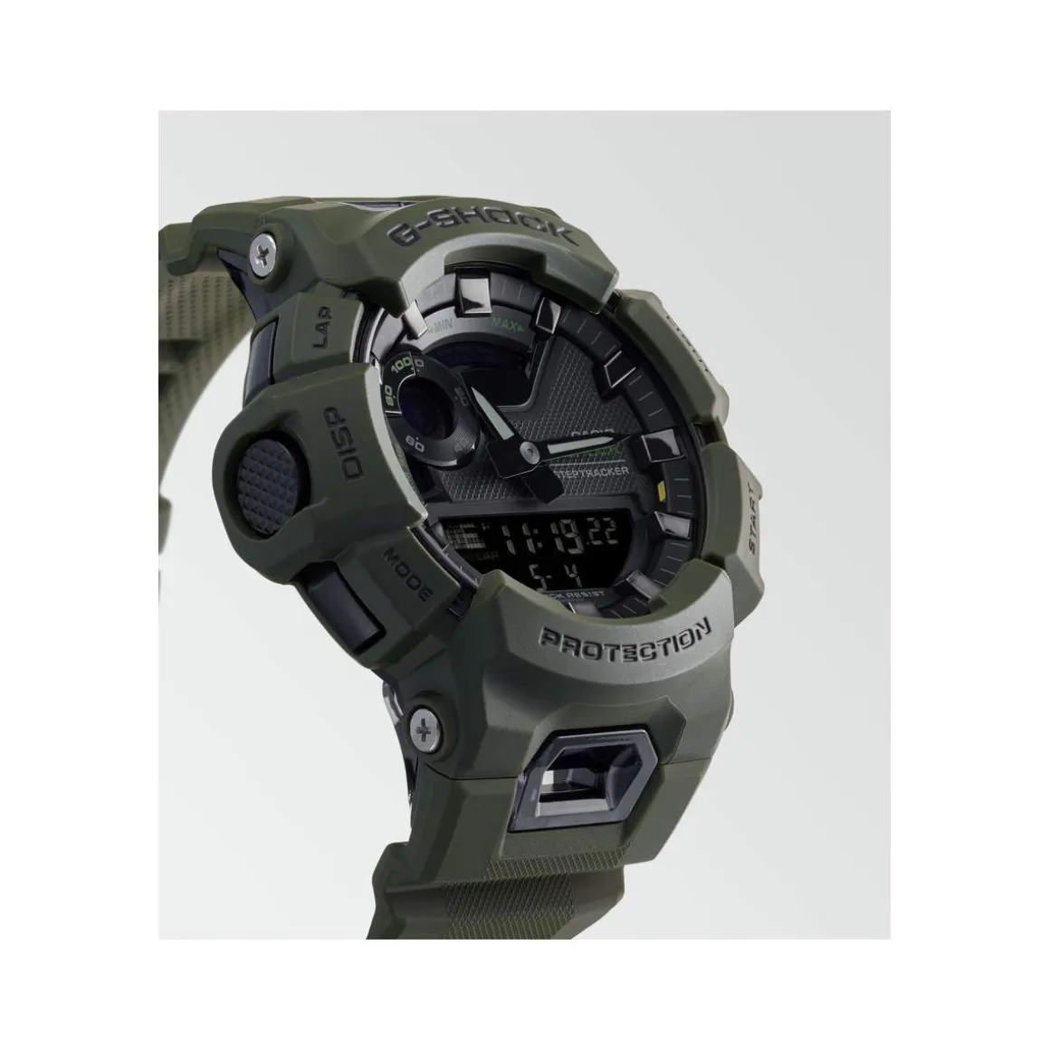 Montre G-SHOCK homme bracelet résine vert foncé