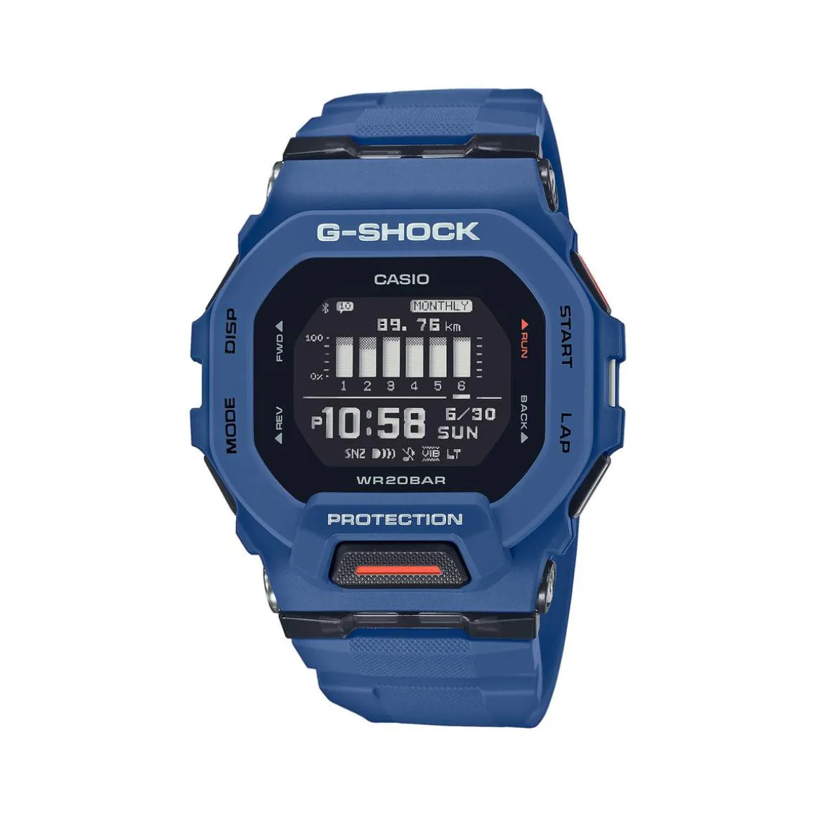 Montre G-SHOCK homme résine bleue