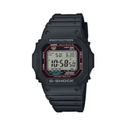 Montre G-SHOCK mixte cadran gris bracelet resine noir boitier résine