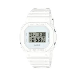 Montre G-SHOCK Origine série dw-5600 homme cadran blanc bracelet resine blanc