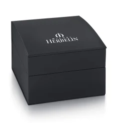 Montre Herbelin Classique homme acier bracelet cuir noir