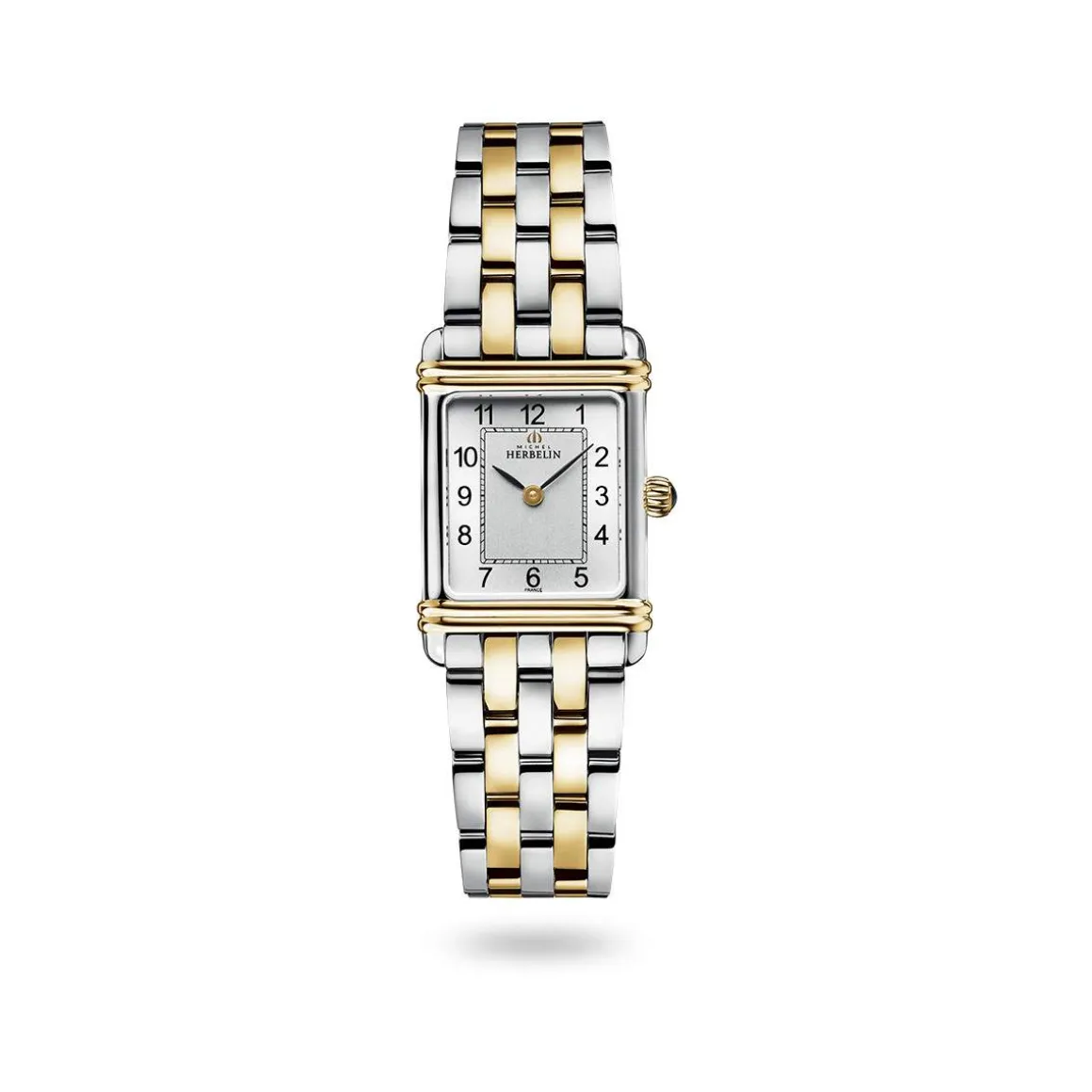 Montre Herbelin femme acier bicolore jaune
