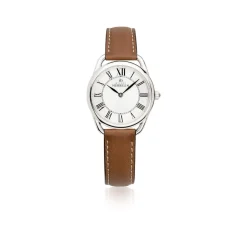Montre Herbelin femme acier cuir marron