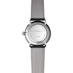 Montre HERBELIN Inspiration homme analogique acier bracelet cuir noir