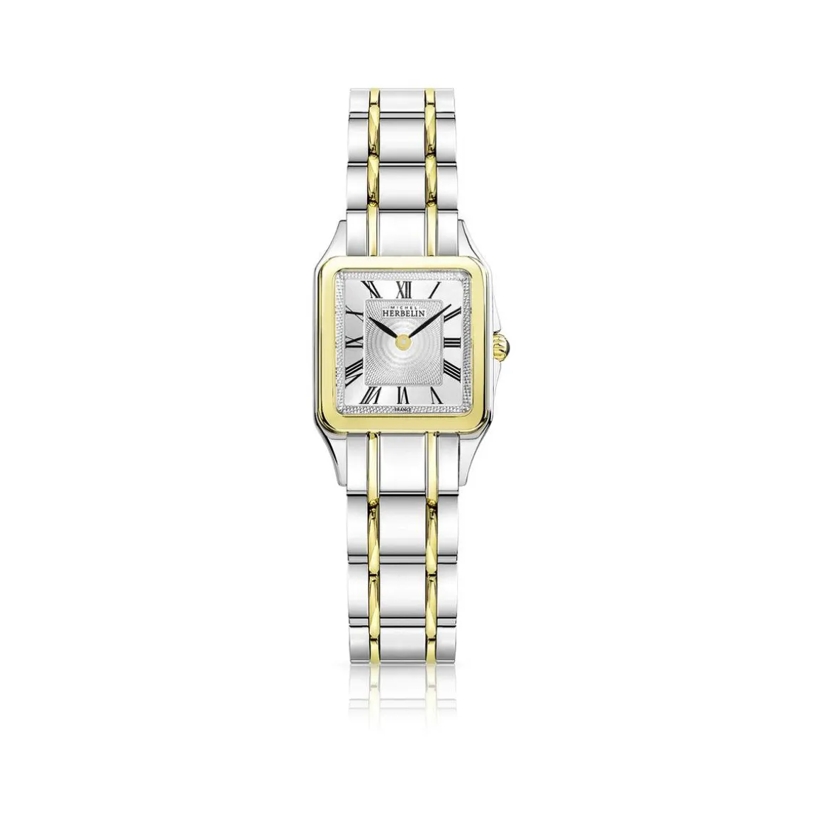 Montre Herbelin Luna femme acier bicolore jaune