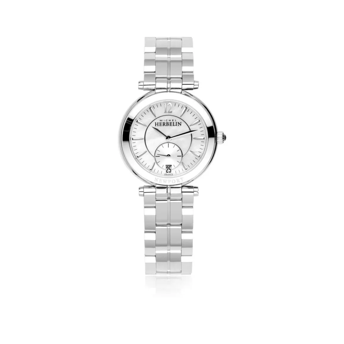 Montre HERBELIN Newport femme bracelet acier