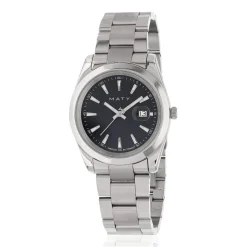 Montre HERITAGE homme bracelet acier inoxydable blanc