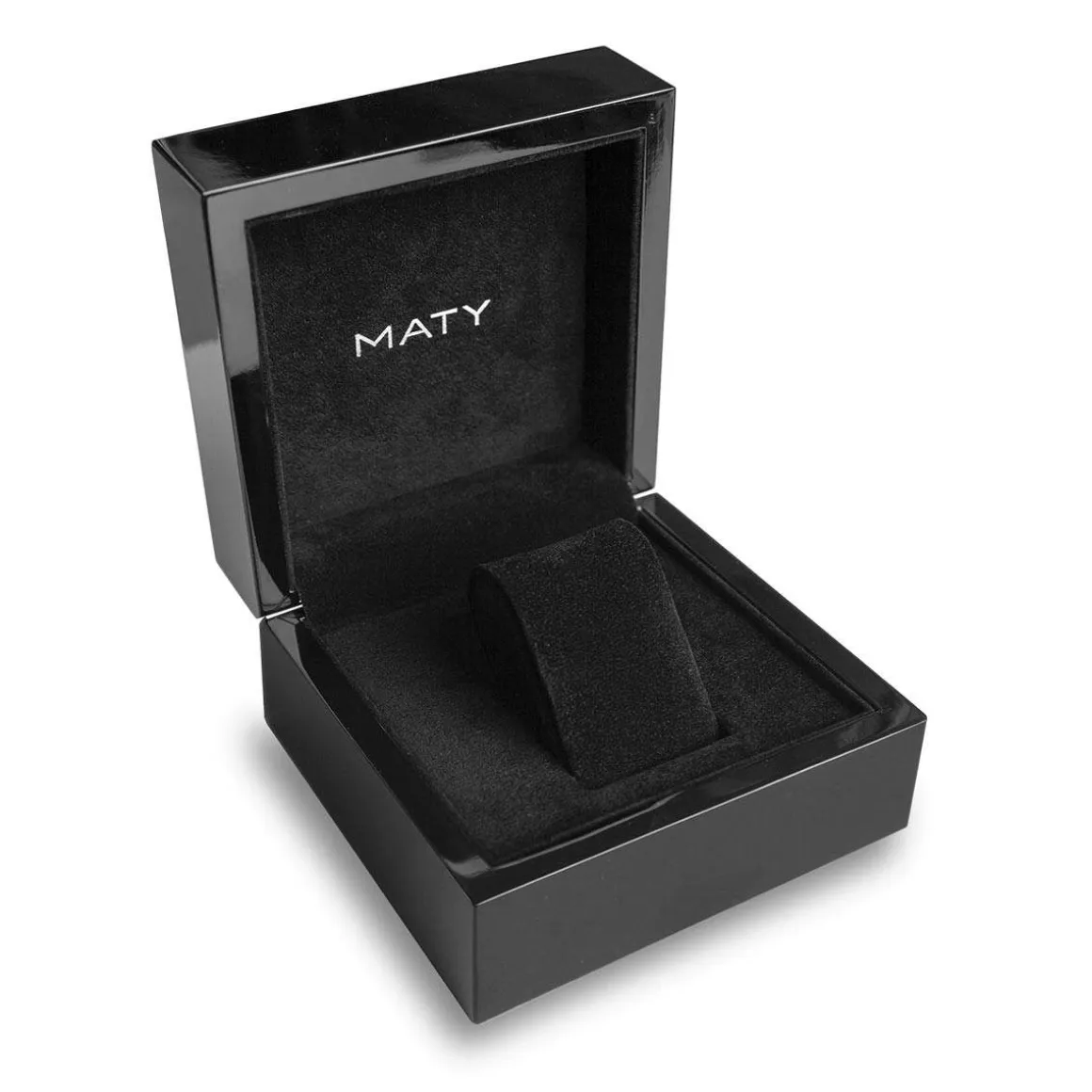 Montre homme acier bracelet cuir noir