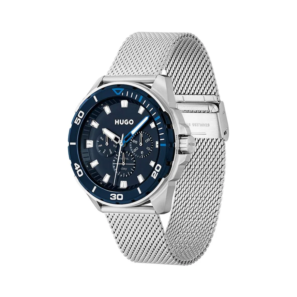 Montre HUGO Fresh homme bracelet acier