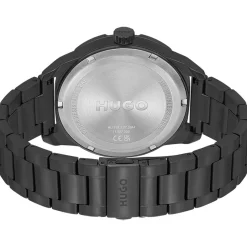 Montre HUGO Grip homme bracelet acier noir