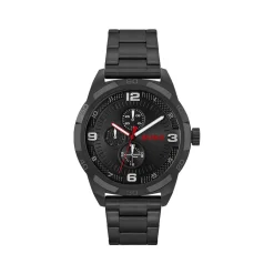 Montre HUGO Grip homme bracelet acier noir