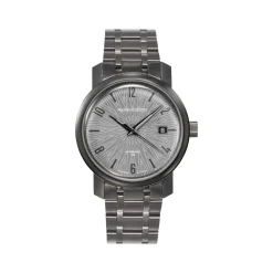 Montre HUMBERT-DROZ hd8 homme automatique, bracelet acier gris