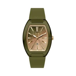 Montre ICE WATCH boliday femme bracelet silicone vert olive