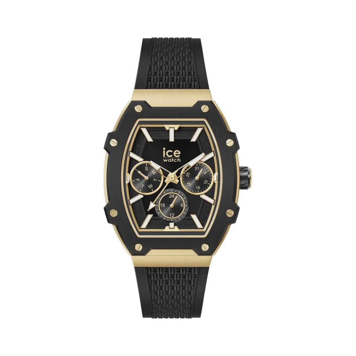 Montre ICE WATCH Ice boliday femme bracelet silicone noir