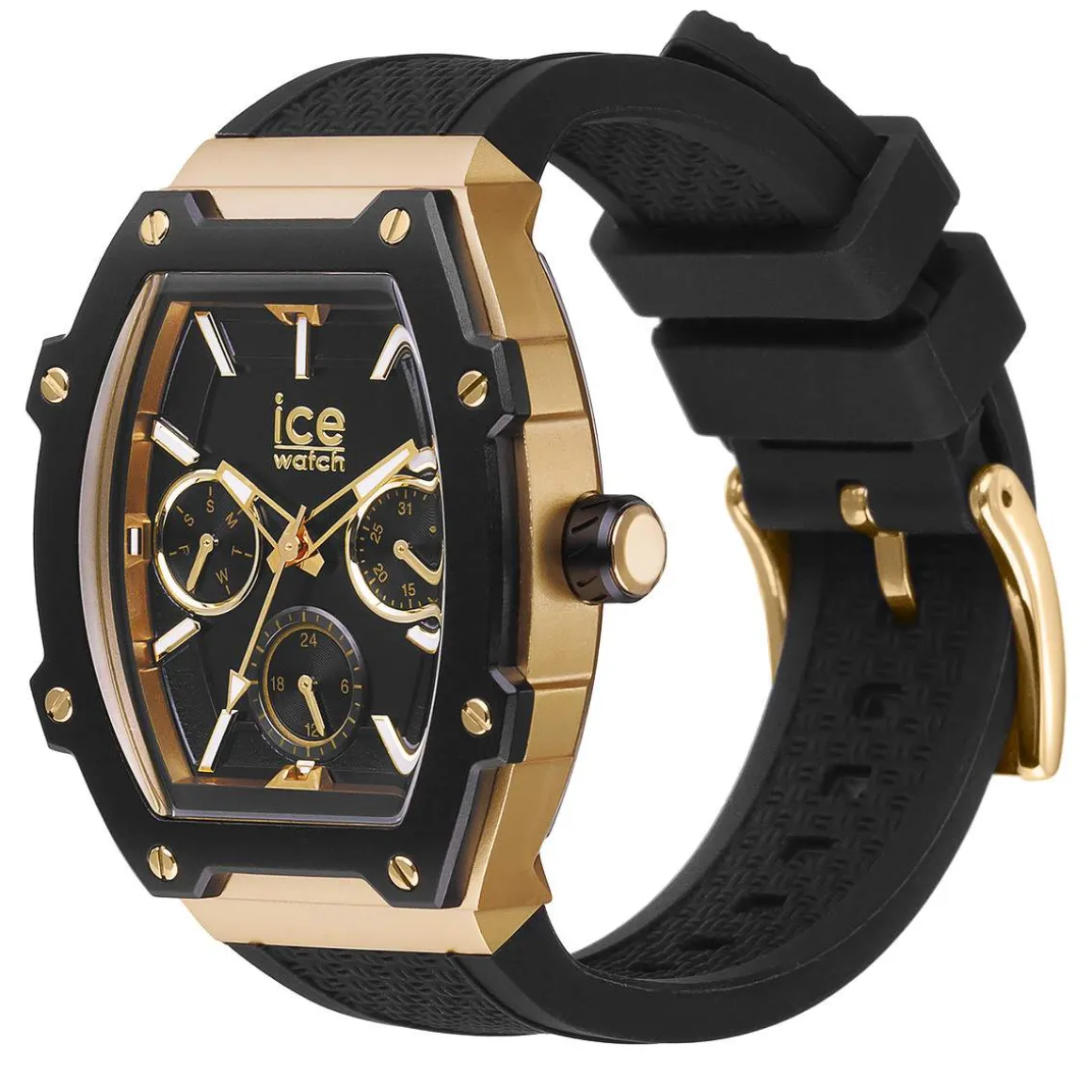 Montre ICE WATCH Ice boliday femme bracelet silicone noir