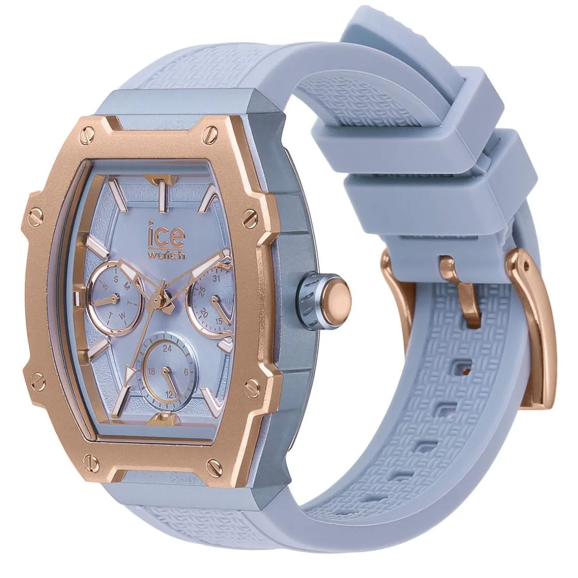 Montre ICE WATCH Ice boliday femme bracelet silicone bleu