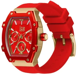 Montre ICE WATCH Ice boliday femme bracelet silicone rouge