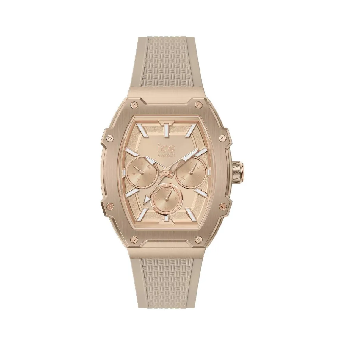 Montre ICE WATCH Ice boliday femme bracelet silicone marron