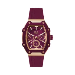 Montre ICE WATCH ice boliday femme analogique, bracelet plastique rose