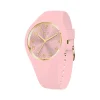 Montre ICE WATCH ice champagne femme bracelet silicone rose
