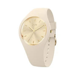 Montre ICE WATCH ice champagne femme bracelet silicone beige clair