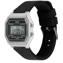 Montre ICE WATCH ice digit retro femme bracelet silicone noir