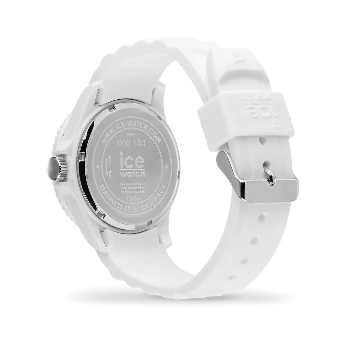 Montre ICE WATCH ice forever homme bracelet silicone blanc