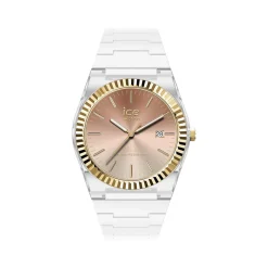 Montre ICE WATCH ice power pw1 femme bracelet silicone blanc