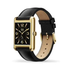 Montre ICE WATCH ice smart 2.0 femme connecté, bracelet cuir noir