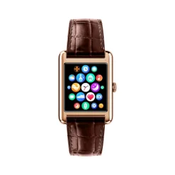 Montre ICE WATCH ice smart 2.0 femme bracelet cuir marron
