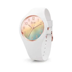 Montre ICE WATCH Ice sunset femme bracelet silicone blanc