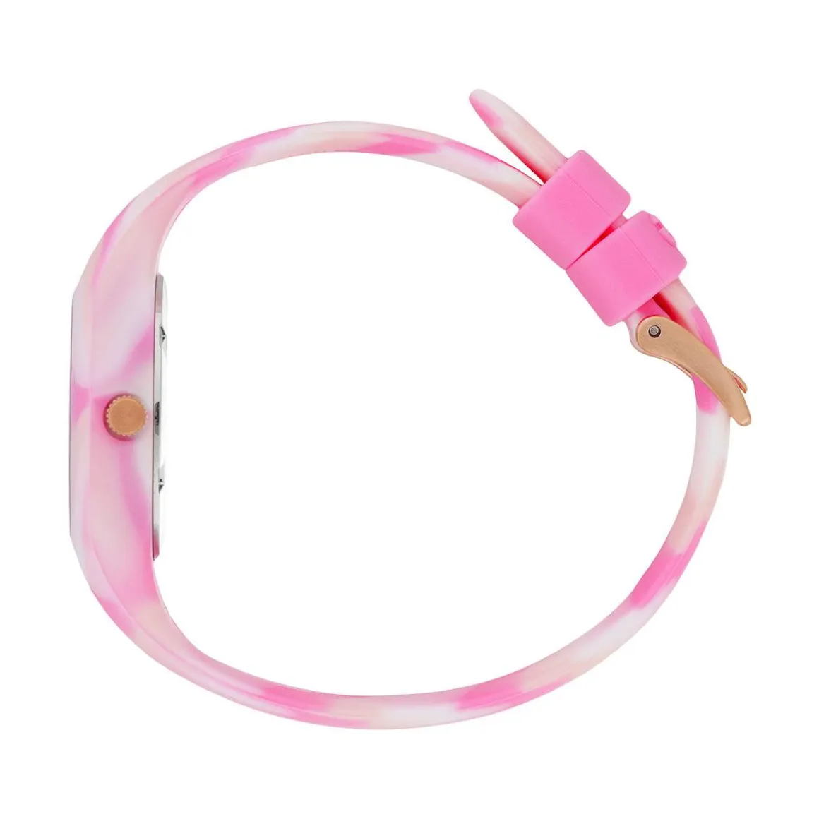 Montre ICE WATCH Ice Tie and Dye femme bracelet silicone rose